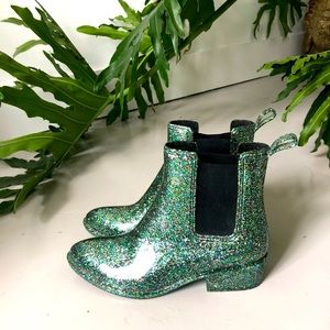 Jeffrey Campbell Sparkle Rainboots